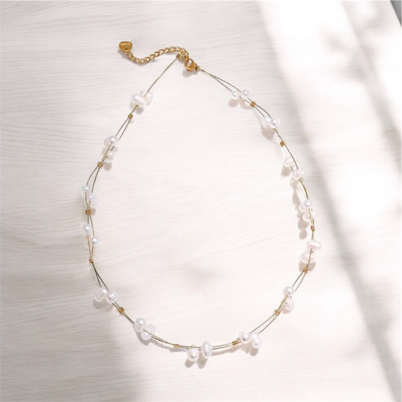 Star Natural Freshwater Pearl Necklace