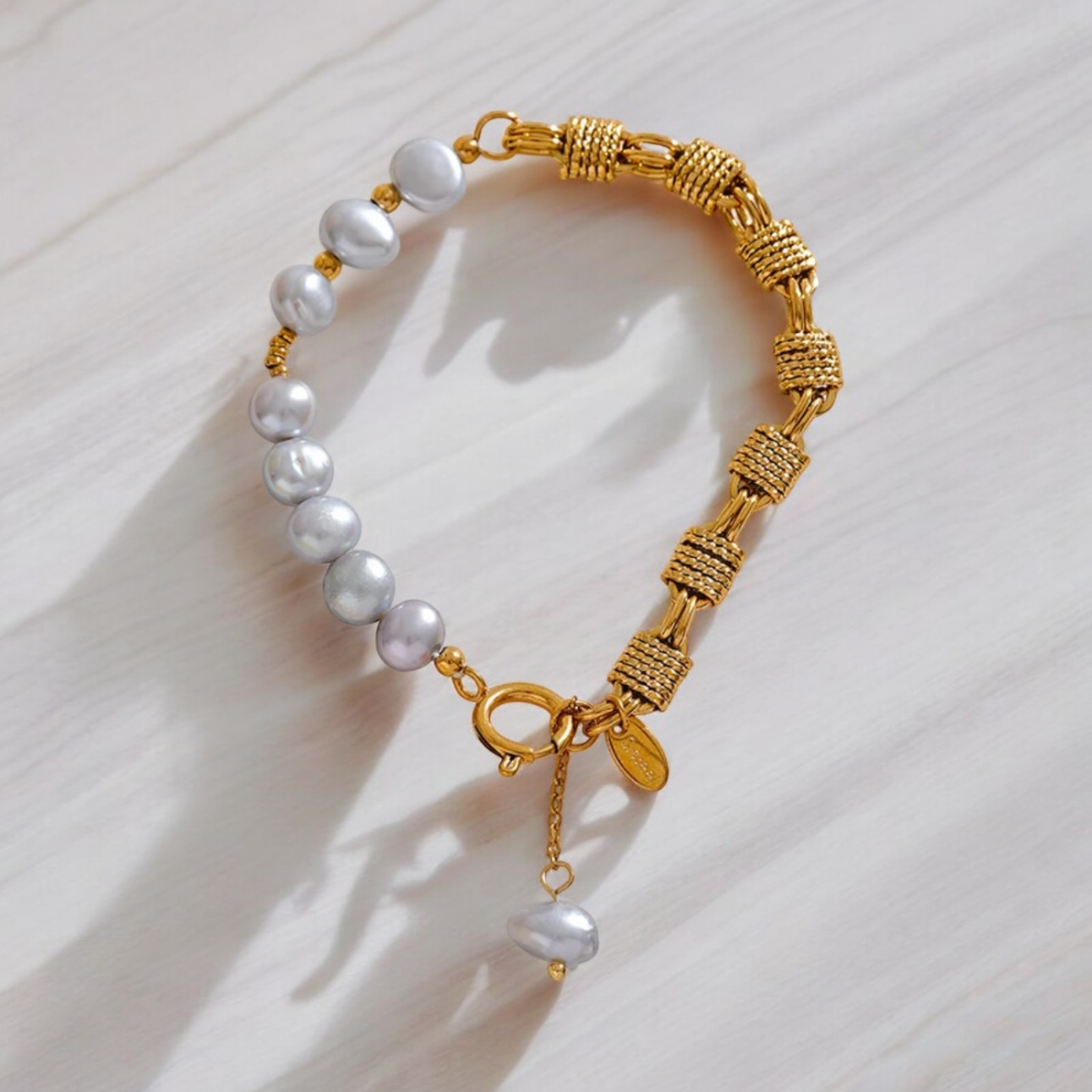 Natural Freshwater Pearl Bracelet